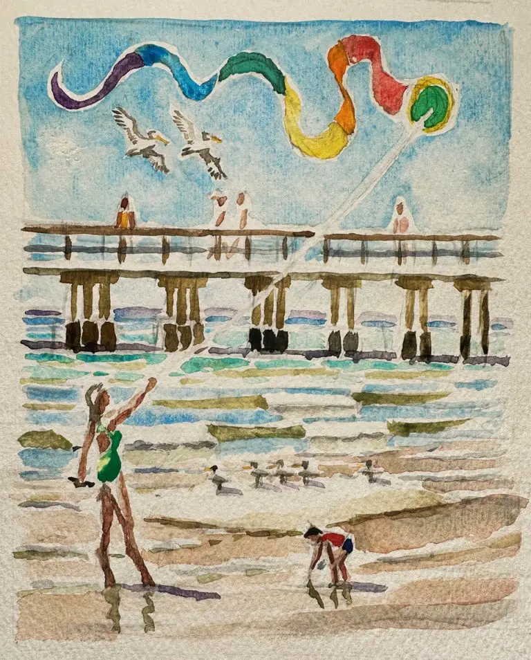 Kite, Naples Pier