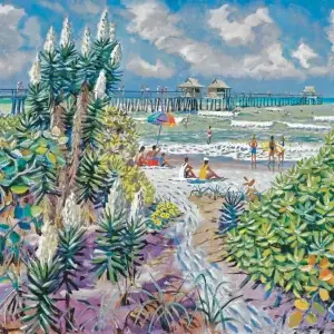 Spanish Bayonetes near the Pier