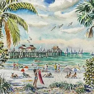 Watercolor Pier