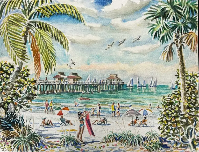 Watercolor Pier
